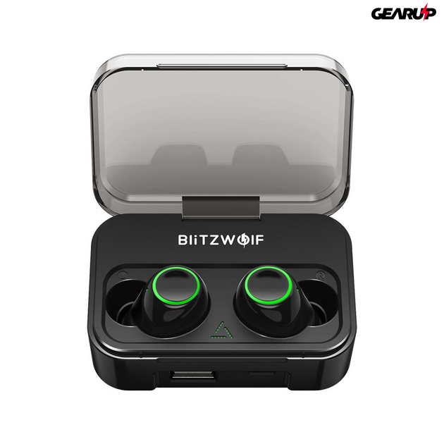 BlitzWolf® BW-FYE3: vezeték nélküli prémium fülhallgató (2600 mAh töltődobozzal - IPX6)