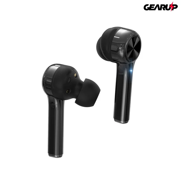 Kép 9/12 - BlitzWolf® BW-FYE6: vezeték nélküli grafén fülhallgató digitális kijelzővel és mikrofonnal (IPX6)