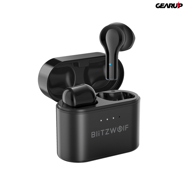 BlitzWolf® BW-FYE9: teljesen vezeték nélküli fülhallgtó töltődobozzal - Bluetooth 5.0 kapcsolat