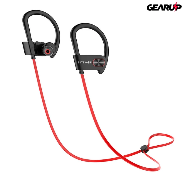Kép 10/12 - BlitzWolf® BW-BTS2 Sport: vízálló bluetooth-os fülhallgató (IPX7)