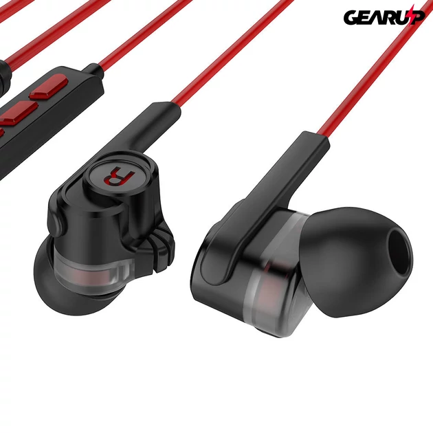 Kép 9/13 - BlitzWolf® BW-ES2: Dual Dynamic Driver In-ear mikrofonos fülhallgató