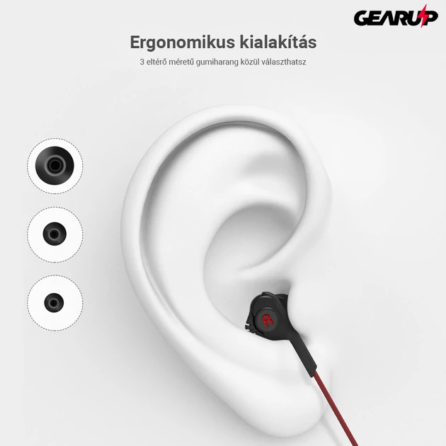 Kép 4/13 - BlitzWolf® BW-ES2: Dual Dynamic Driver In-ear mikrofonos fülhallgató