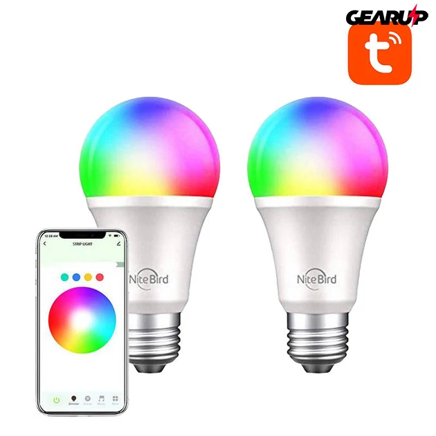Kép 2/2 - Gosund E27 okosizzó, 800lm, 2700-6500k – 2 darab