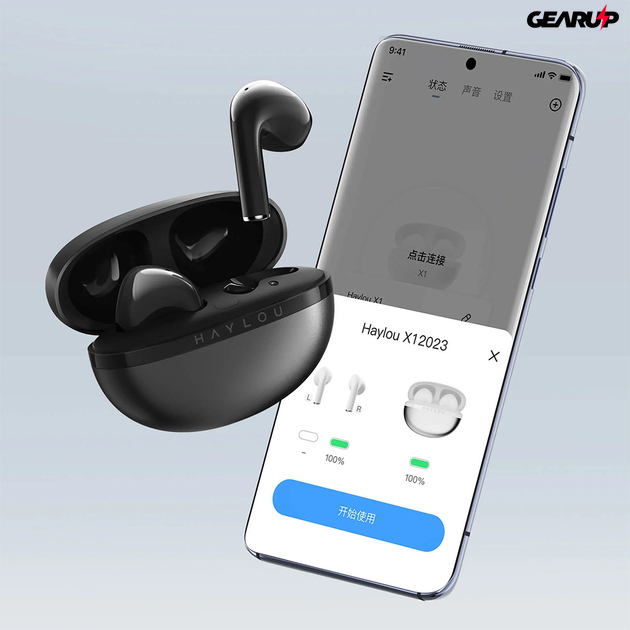 Xiaomi Haylou X1 2023 vezeték nélküli fülhallgató (fekete)
