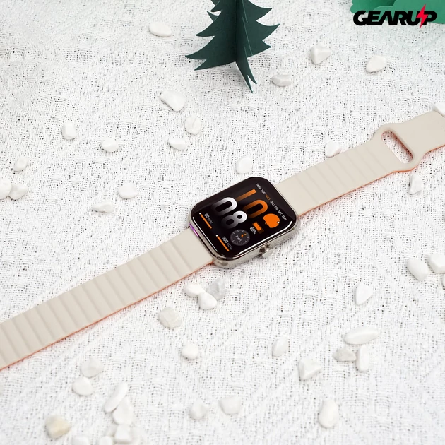 Kép 8/8 - Xiaomi Haylou RS4 Max okosóra (LS17) - Csillag ezüst
