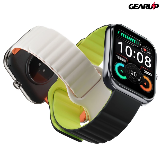 Kép 5/8 - Xiaomi Haylou RS4 Max okosóra (LS17) - Csillag ezüst