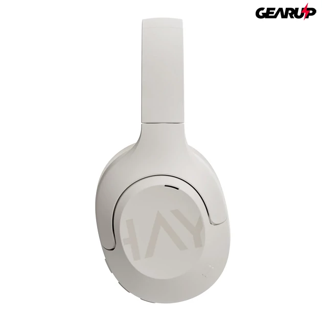Kép 2/4 - Xiaomi Haylou S30 Pro vezeték nélküli fejhallgató levehető mikrofonnal, ANC (fehér)