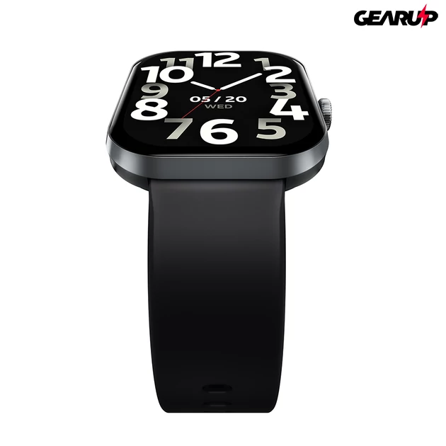 Kép 3/5 - Xiaomi Haylou S6 okosóra - fekete