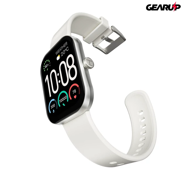 Kép 3/3 - Xiaomi Haylou S6 okosóra - ezüst