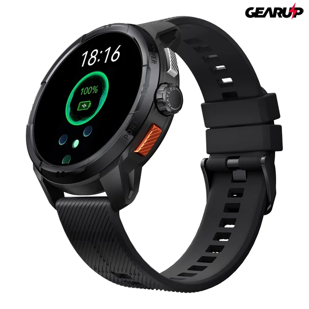 Kép 5/6 - Haylou Solar Ultra okosóra, beépített GPS, 5ATM vízállóság - Fekete