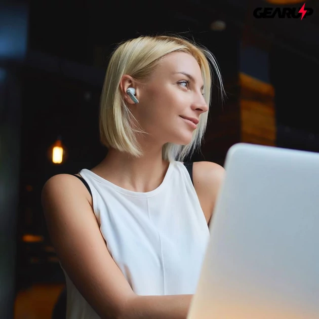 Kép 3/5 - Xiaomi Haylou W1 ANC vezeték nélküli zajszűrős prémium fülhallgató 6 mikrofonnal (fehér)