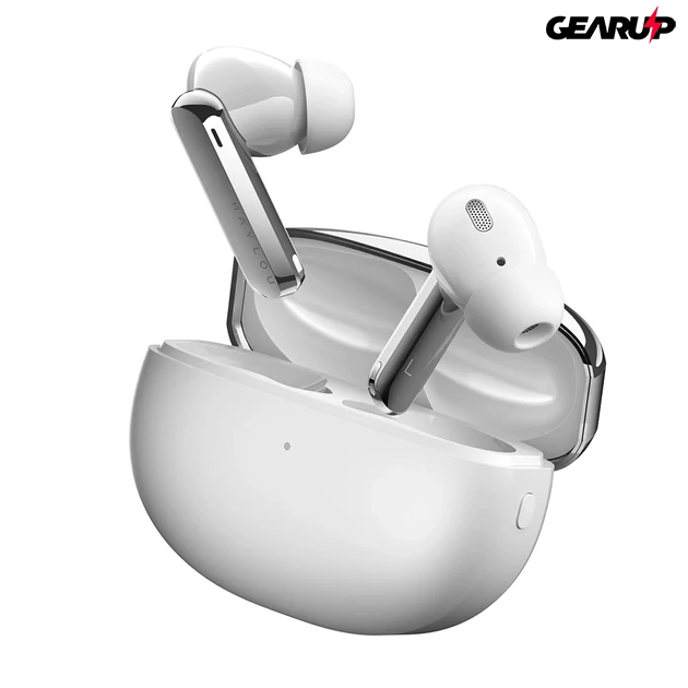 Kép 2/5 - Xiaomi Haylou W1 ANC vezeték nélküli zajszűrős prémium fülhallgató 6 mikrofonnal (fehér)