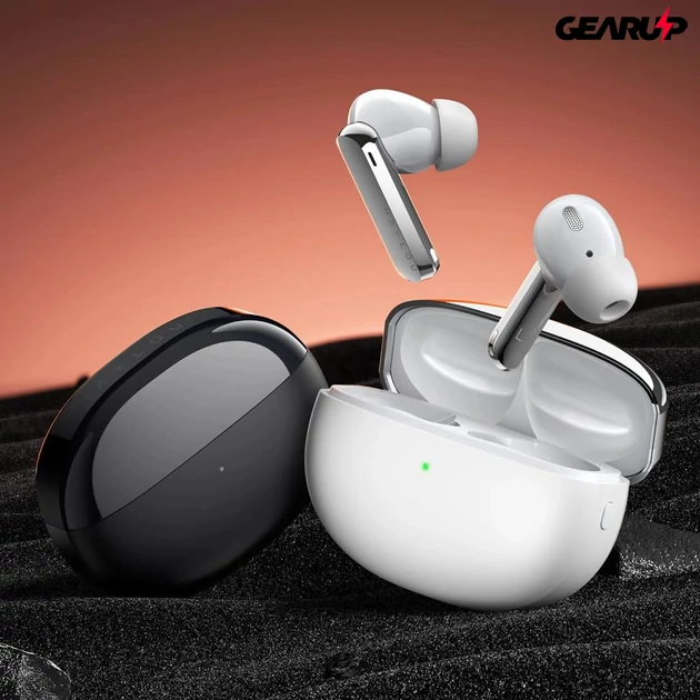 Kép 4/5 - Xiaomi Haylou W1 ANC vezeték nélküli zajszűrős prémium fülhallgató 6 mikrofonnal (fehér)