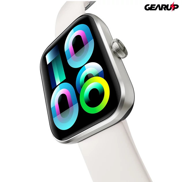 Kép 4/4 - Xiaomi Haylou Watch 4 aktivitásmérő okosóra - ezüst