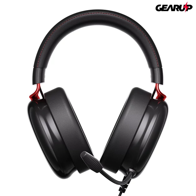 Kép 2/2 - Xiaomi Haylou HexStorm G1 USB-s vezetékes gamer fejhallgató virtuális 7.1 hangzással, 50 mm-es hangszóróval, állítható boom mikrofonnal