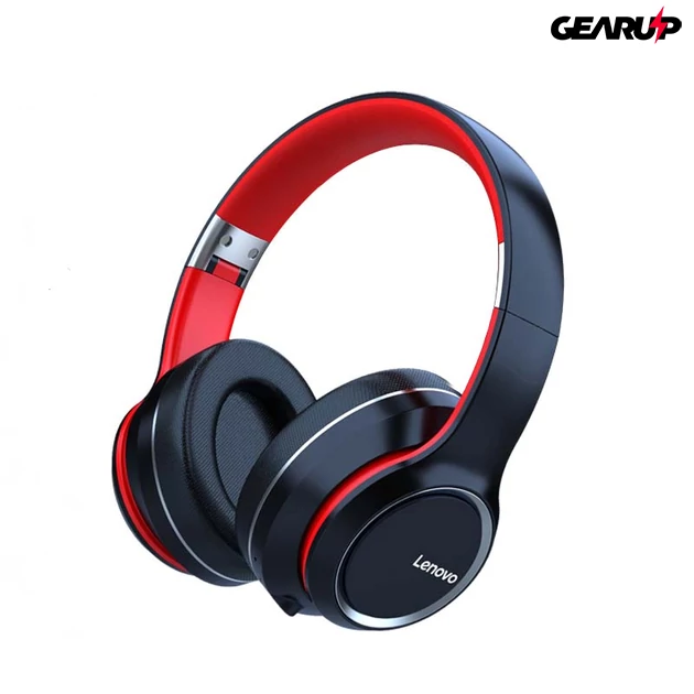 Kép 1/5 - Lenovo HD200 vezeték nélküli fejhallgató (fekete)