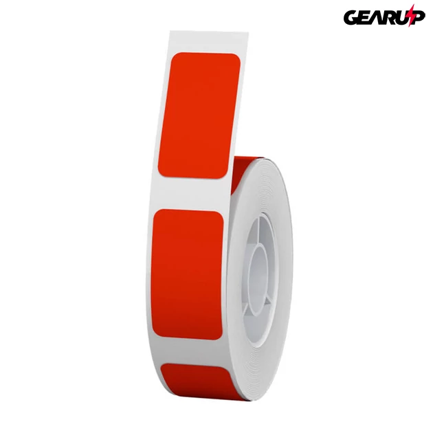 Kép 1/2 - Niimbot thermal labels stickers 10x25 mm, 240 pcs (Red)