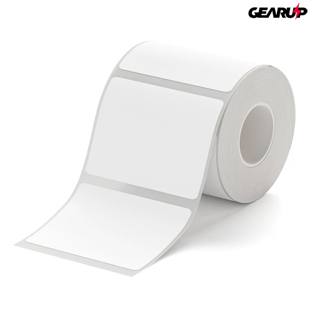 Kép 2/2 - Niimbot termál címke 40x30 mm, 230 db (fehér, erős ragasztó)
