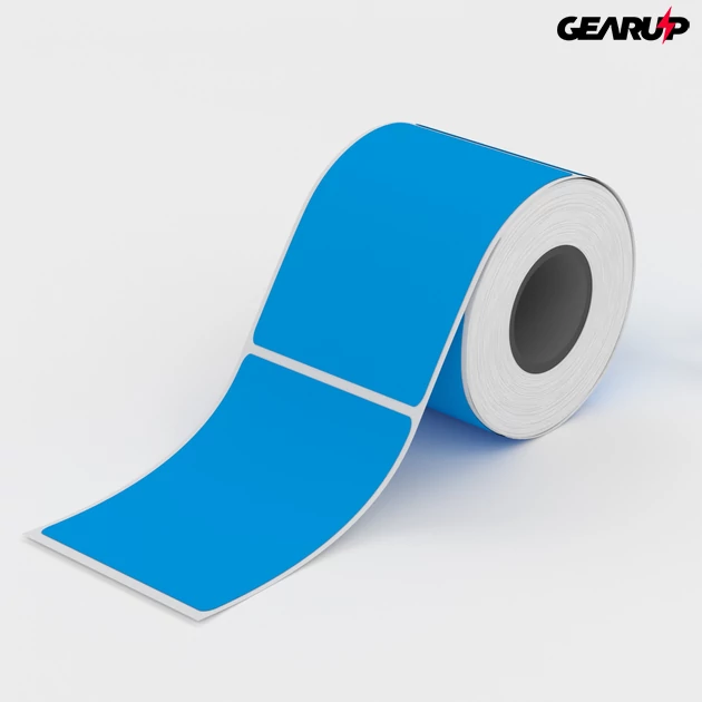 Kép 1/2 - Niimbot termál címke 40x60 mm, 125 db (kék)