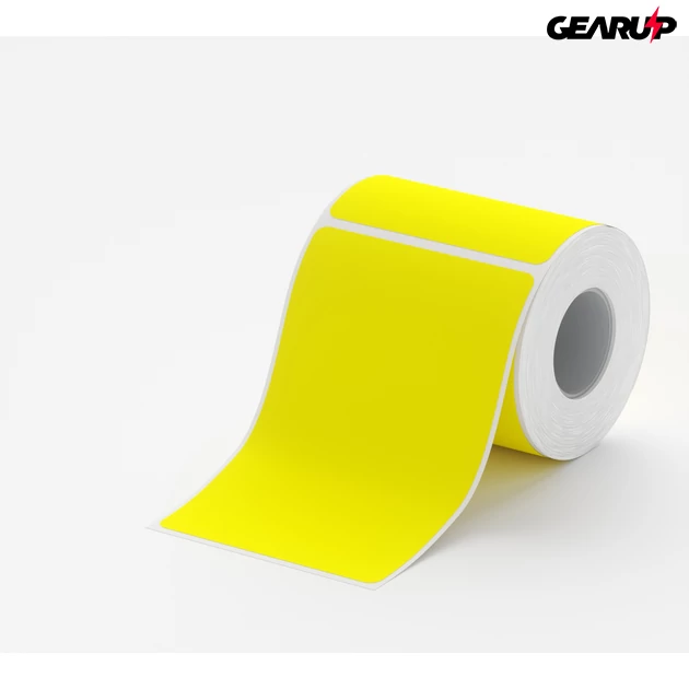 Kép 1/2 - Niimbot termál címke 40x60 mm, 125 db (sárga)
