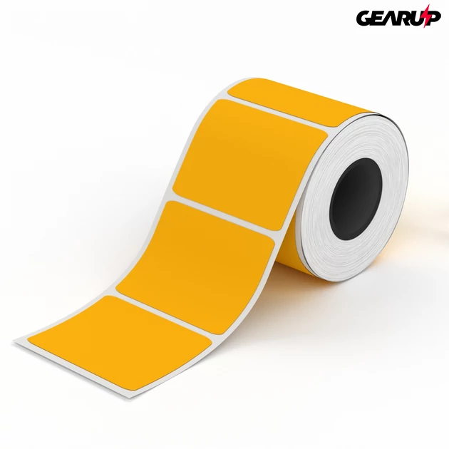 Kép 1/2 - Niimbot termál címke 50x30 mm, 230 db (sárga, fagyasztó)