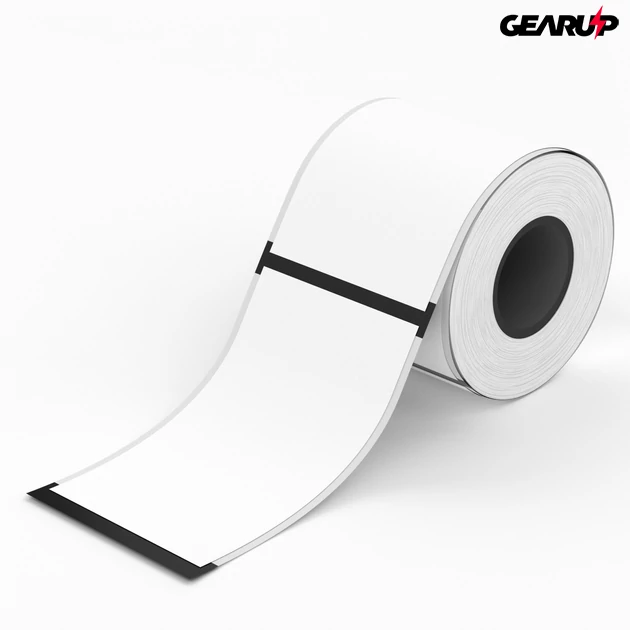 Kép 1/2 - Niimbot termál címke 50x90 mm, 90 db (fehér)