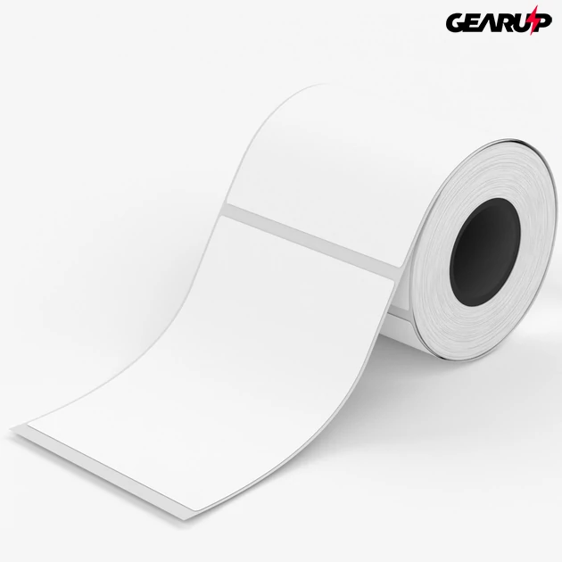 Kép 1/2 - Niimbot termál címke 100x150 mm, 50 db (fehér)