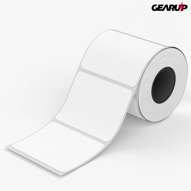 Kép 1/2 - Niimbot termál címke 100x60 mm, 125 db (fehér)