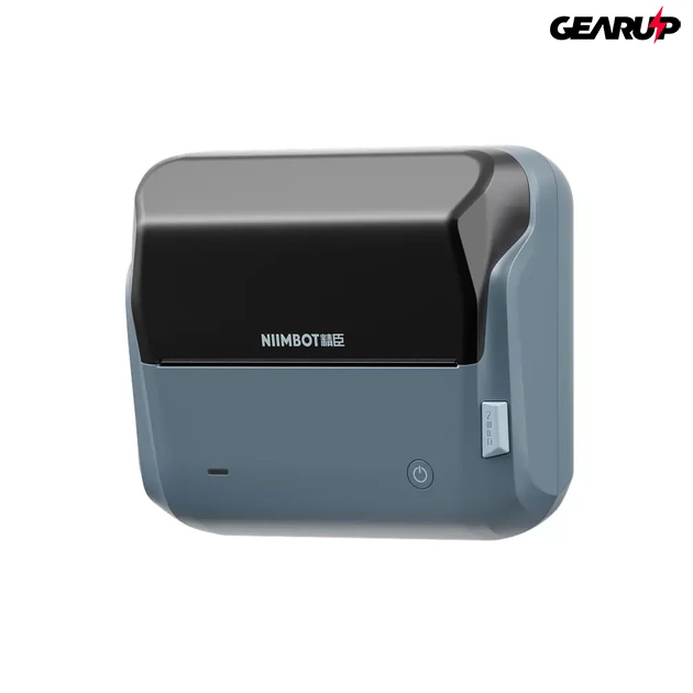 Kép 4/6 - Niimbot B4 Bluetooth vezeték nélküli címkenyomtató, 110mm címke szélességig (kék)