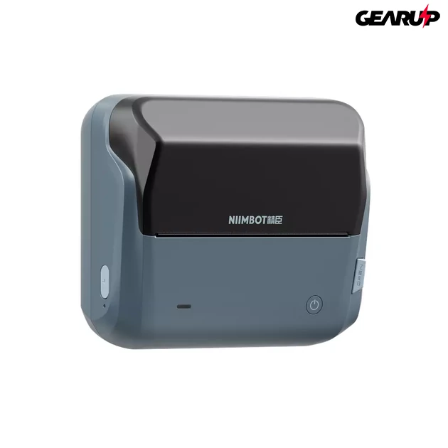 Kép 5/6 - Niimbot B4 Bluetooth vezeték nélküli címkenyomtató, 110mm címke szélességig (kék)