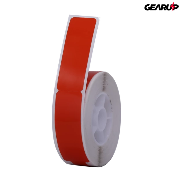 Kép 1/2 - Niimbot termál címke 12.5x74+35 mm, 60 db (piros, kábel)