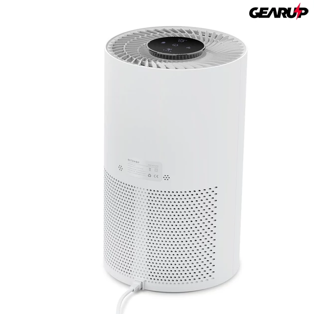 Kép 3/7 - BlitzWolf® BW-AP1: okos légtisztitó éjszakai üzemmóddal