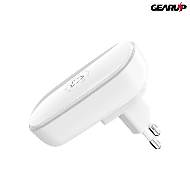 Kép 3/6 - BlitzWolf® BW-DB1: RF 433Mhz vezeték nélküli csengő