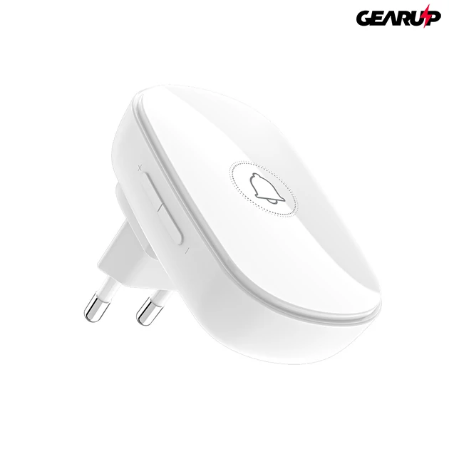 Kép 5/6 - BlitzWolf® BW-DB1: RF 433Mhz vezeték nélküli csengő