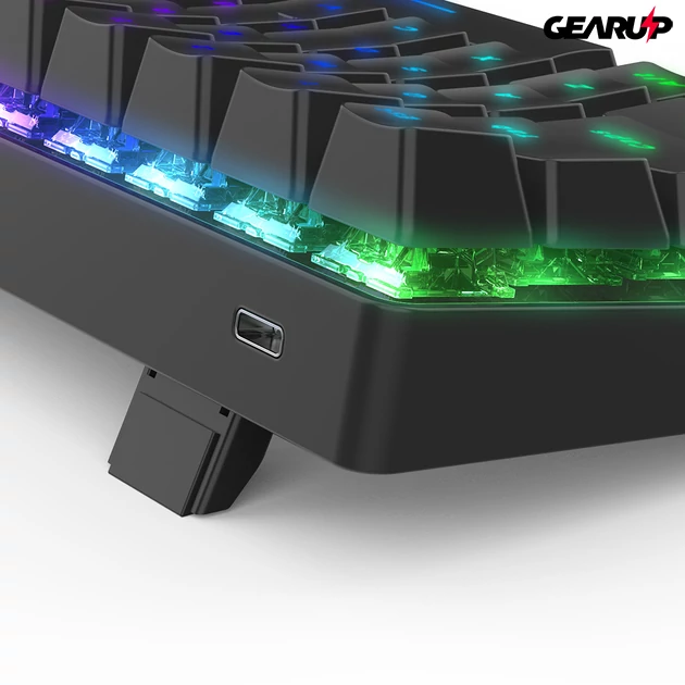 Kép 4/7 - BlitzWolf® BW-KB1: vezeték nélküli mechanikus gamer billentyűzet