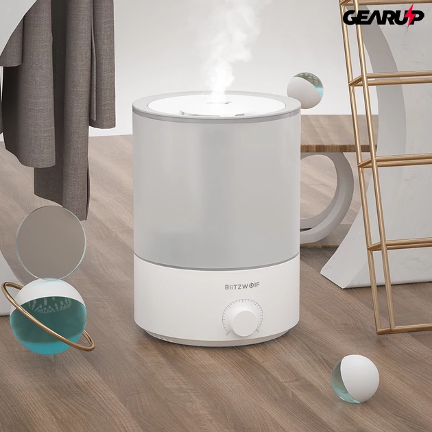 Kép 5/7 - BlitzWolf® BW-SH2: intelligens aromás párologtató 4L kapacitással
