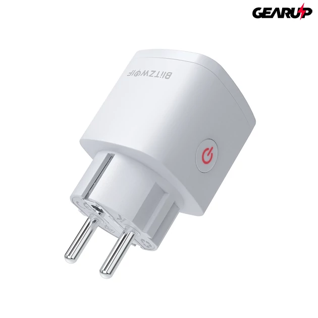 Kép 2/6 - BlitzWolf® BW-SHP13: wifis internetről távvezérelhető okos dugalj (3680W / 16A)