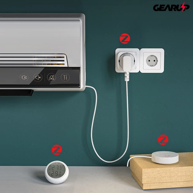 Kép 6/6 - BlitzWolf® BW-SHP13: wifis internetről távvezérelhető okos dugalj (3680W / 16A)