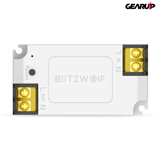 Kép 5/8 - BlitzWolf® BW-SS1: wifis internetről távvezérelhető kapcsoló relé (3300W / 15A)