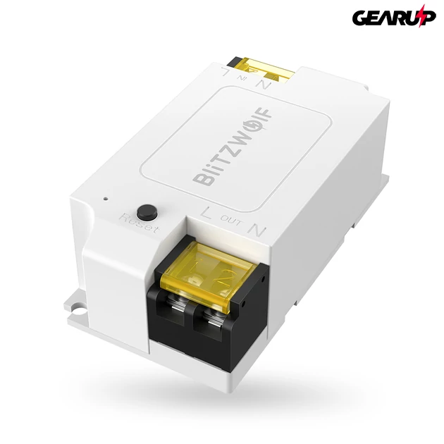 Kép 6/8 - BlitzWolf® BW-SS1: wifis internetről távvezérelhető kapcsoló relé (3300W / 15A)