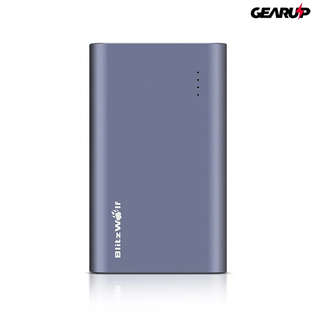 Kép 1/5 - BlitzWolf® BW-P3: 9000mAh 18W Quick Charge 3.0 Dual USB Port Power Bank 1