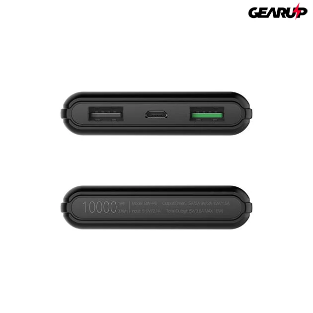 Kép 4/4 - BlitzWolf® BW-P6: 10000mAh QC 3.0 Dual USB Power Bank