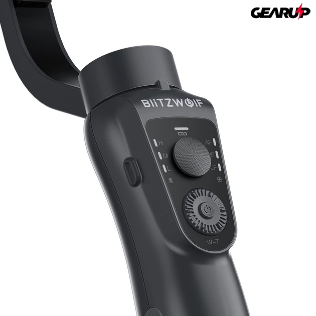 Kép 6/17 - BlitzWolf® BW-BS14: 3 tengelyes stabilizátor gimbal mobiltelefonhoz