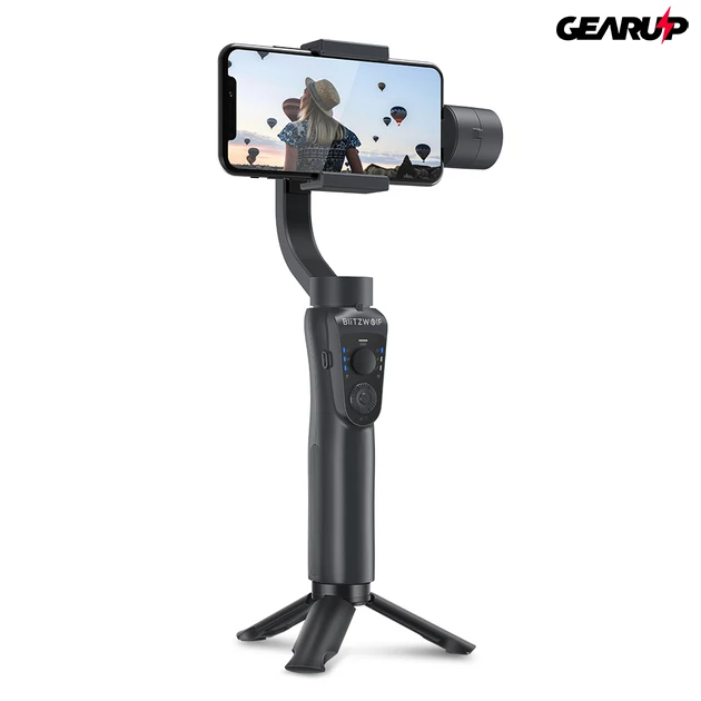 Kép 15/17 - BlitzWolf® BW-BS14: 3 tengelyes stabilizátor gimbal mobiltelefonhoz