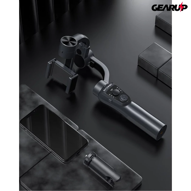 Kép 1/17 - BlitzWolf® BW-BS14: 3 tengelyes stabilizátor gimbal mobiltelefonhoz 1