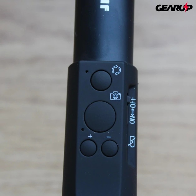 Kép 8/9 - BlitzWolf® BW-BS1: Bluetooth alumínium selfie bot 4 gombos vezérlővel