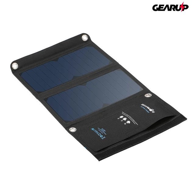 Kép 5/8 - BlitzWolf® BW-L2: hordozható napelemes töltő és mobiltelefon tok (15W)