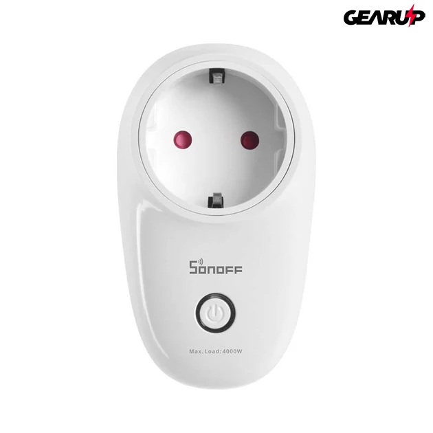 Kép 1/3 -  Sonoff S26R2TPF-DE WIFI okos konnektor/aljzat