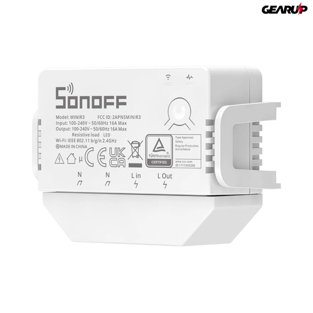 Sonoff Wi-fi MINI R3 Smart Switch, okos kapcsoló