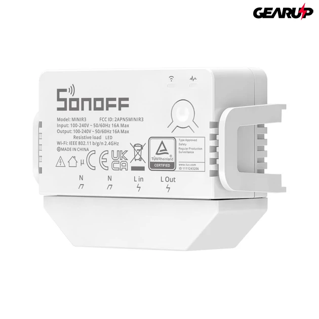 Kép 2/4 - Sonoff Wi-fi MINI R3 Smart Switch, okos kapcsoló